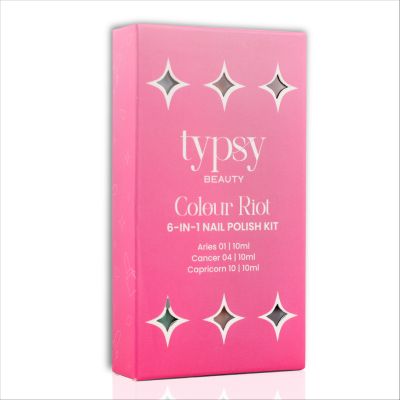 Typsy Beauty: Colour Riot 6-IN-1 Nail Polish Kit