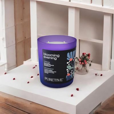 Puretive: Day and Night Scented Soy Wax Candle Set of 2