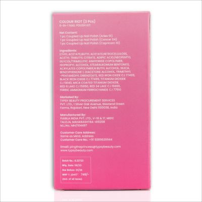 Typsy Beauty: Colour Riot 6-IN-1 Nail Polish Kit