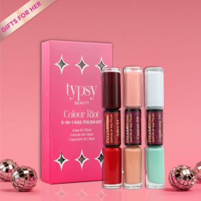 Typsy Beauty: Colour Riot 6-IN-1 Nail Polish Kit
