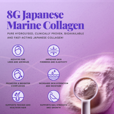 TruNativ: Advanced Collagen Powder - Blueberry Lavender (10g x 6 Sachets)