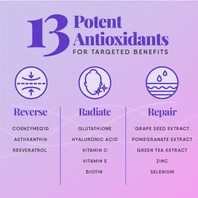 TruNativ: Advanced Collagen Powder - Blueberry Lavender (10g x 6 Sachets)