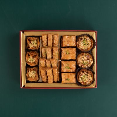 The Baklava Box: Forest Festive Assorted Baklava Box - 350gm
