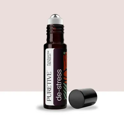 Puretive: Daily Wellness Roll On Kit Box | Set of 4 Roll Ons | De-stress RO | Migraine Ease RO | Sound Sleep RO | UnderEye Care RO | For Gifting & Daily Use | 10ml each