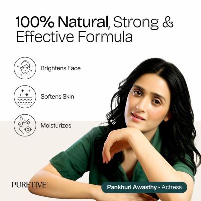 Puretive: Daily Glow Body Oil | Fast Absorbing and More Effective than Lotion for ALL SKIN Types