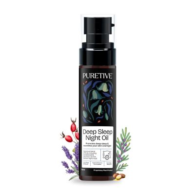 Puretive: Deep Sleep Body Oil | Calms a Restless Mind & Body | Softens & Nourishes Skin