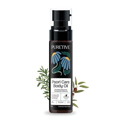 Puretive: Psoricare Body Oil | Psoriasis and Eczema Relief | Skin Allergies & Rashes
