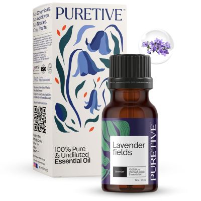 Puretive: Lavender Essential Oil | Floral Scent for Stress Relief & Relaxation