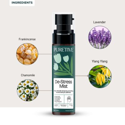 Puretive: De-Stress Plant Therapy Scent Mist