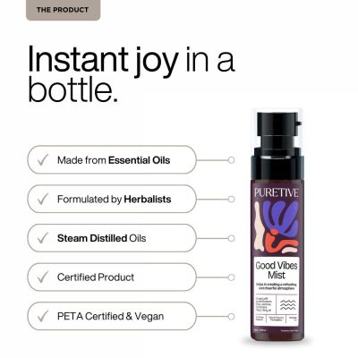 Puretive: GOOD VIBES Plant Therapy Scent Mist