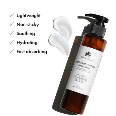 Suganda: Lactic Body Lotion (Unscented) 500ml