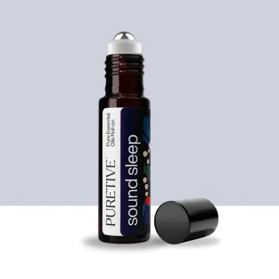 Puretive: Daily Wellness Roll On Kit Box | Set of 4 Roll Ons | De-stress RO | Migraine Ease RO | Sound Sleep RO | UnderEye Care RO | For Gifting & Daily Use | 10ml each