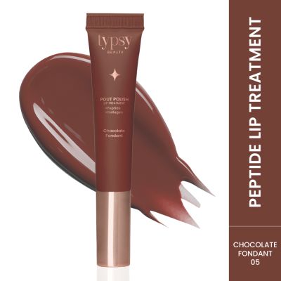 Typsy Beauty: Pout Polish Peptide Lip Treatment Balm|Chocolate Fondant|8ml