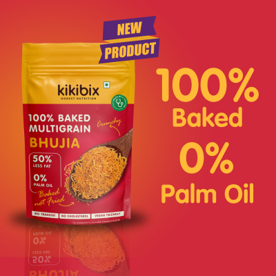 Kikibix: 100% Baked Multigrain Bhujia 100g (pack of 2)