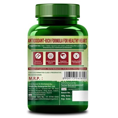 Vlado's Himalayan Organics: CoQ10-200mg With BioPepper - 5mg , COENZYME Q-10 Supplement | High Absorption I Antioxidant Support Healthy Heart Boost Energy And Metabolism High Strength For Men And Women - 60 Caps