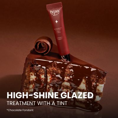 Typsy Beauty: Pout Polish Peptide Lip Treatment Balm|Chocolate Fondant|8ml