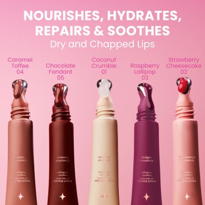 Typsy Beauty: Pout Polish Peptide Lip Treatment Balm|Caramel Toffee|8ml