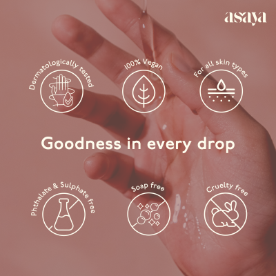 Asaya: Running Deep Moisture Restore Bath and Shower Oil - 275 ml