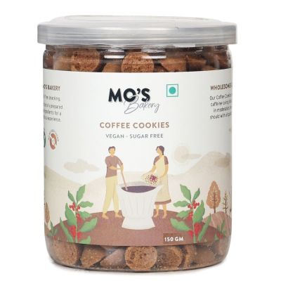 MOS Bakery: Sugar Free Coffee Cookies - 150gm