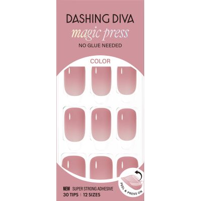 Dashing Diva:    MAGICPRESS Pink BlushRegular (Round)