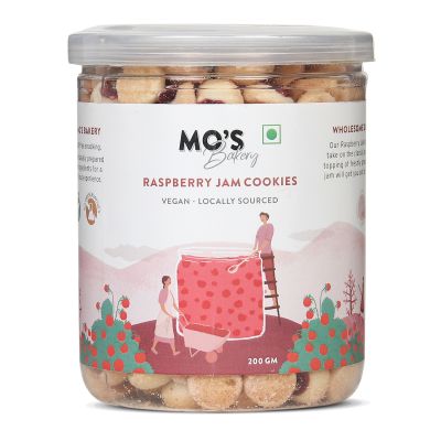 MOS Bakery: Raspberry Jam Cookies - 200gm