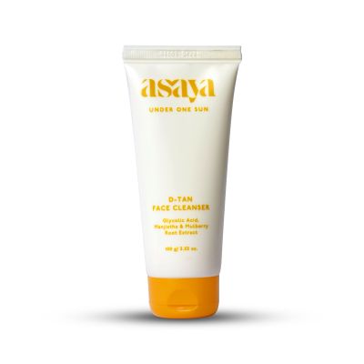 Asaya: Under One Sun D-TAN Face Cleanser - 100 gm