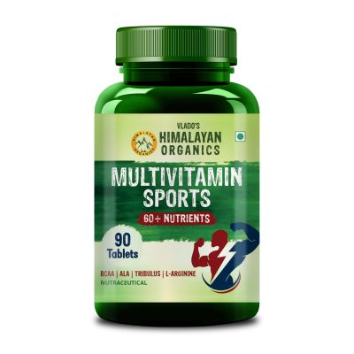 Vlado's Himalayan Organics: Multivitamin Sports 60+ Nutrients | 90 Tablets