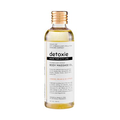 Detoxie: Detoxie Calming & Anti-Fatigue Body Massage Oil 100 ML