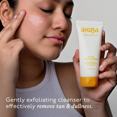 Asaya: Under One Sun D-TAN Face Cleanser - 100 gm