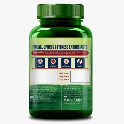 Vlado's Himalayan Organics: Multivitamin Sports 60+ Nutrients | 90 Tablets