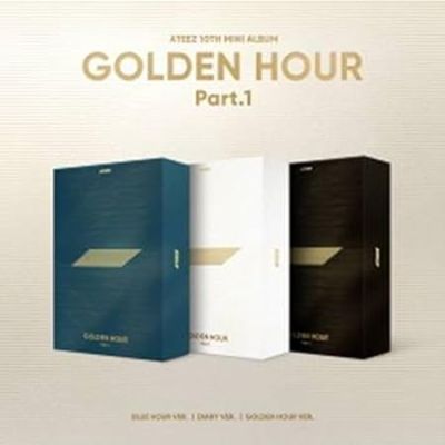 Cokodive: ateez - golden hour : part.1 10th mini album photobook random