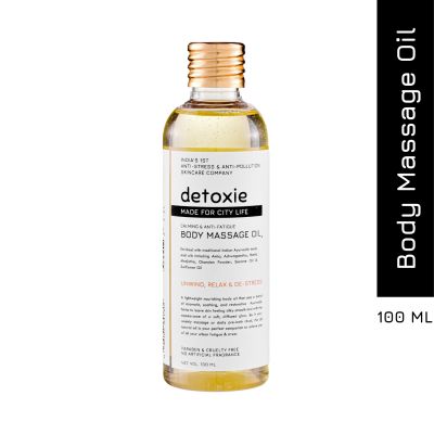 Detoxie: Detoxie Calming & Anti-Fatigue Body Massage Oil 100 ML