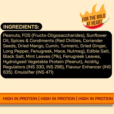 FitFeast: Spicy Spread Peanut Butter | 400gms EachPack of 2