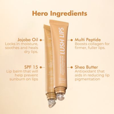 Conscious Chemist: Multi Peptide & Shea Butter Infused Lip balm With SPF 15 :- Vanilla (15g)