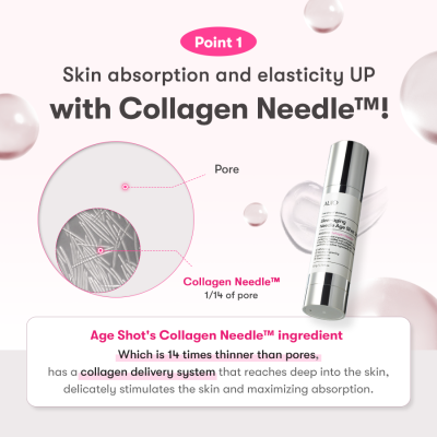 AUIO: Slow- Ageing Needle Age Shot 300 New Packing Green