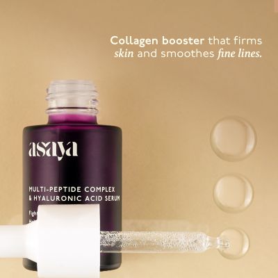 Asaya: 5% Multi Peptide Serum with Hyaluronic Acid - 30 ml