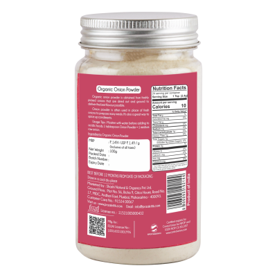 Praakritik: Organic Onion Powder - 100g