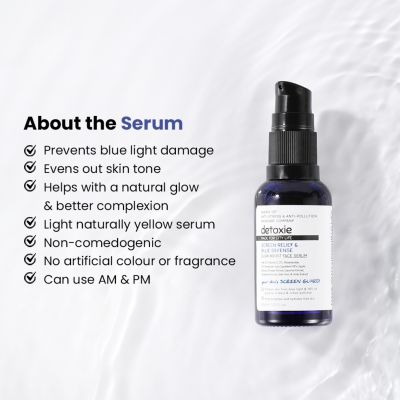 Detoxie: Detoxie Screen Relief & Blue Defense Face Serum 30ML