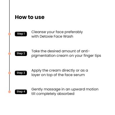 Detoxie: Detoxie Anti-Pigmentation Cream 50g