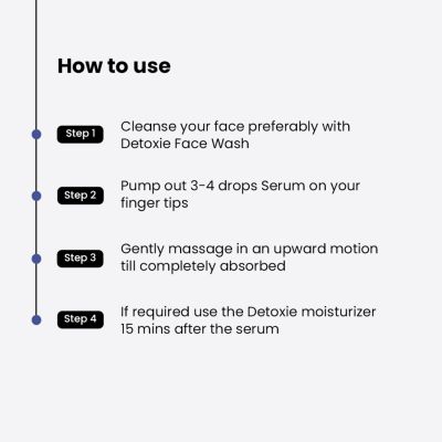 Detoxie: Detoxie Screen Relief & Blue Defense Face Serum 30ML