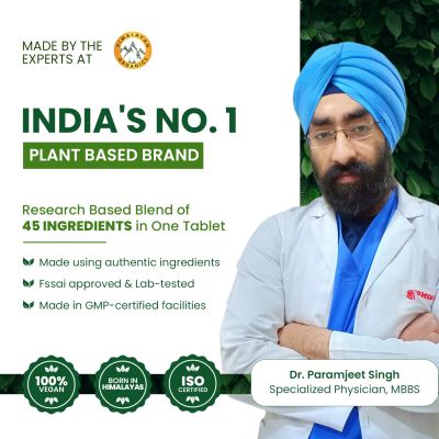 Vlado's Himalayan Organics: Vlado's Himalayan Organics Multivitamin for men & women with 60 ingredients - 180 Tablets - with probiotics - Immunity, Energy, Metabolism, and Muscle Function