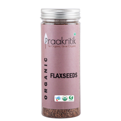 Praakritik: Organic Flaxseeds - 200g