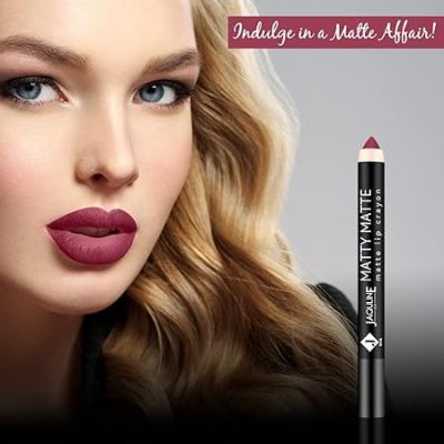 Jaquline USA: Matty Matte Lip Crayon 2.8g Bold Babe 4