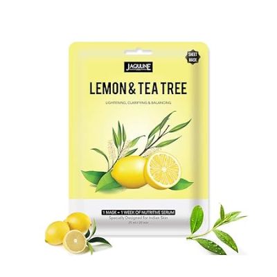 Jaquline USA: Lemon & Tea Tree Sheet Mask1N