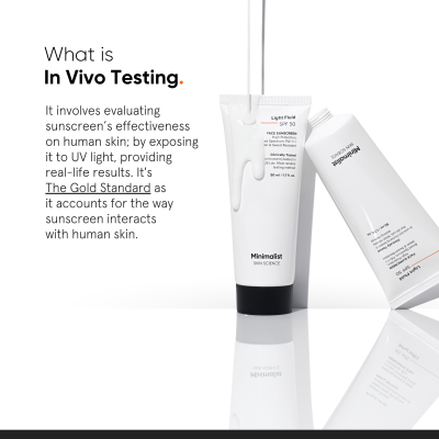 Minimalist: Light Fluid SPF 50 Face Sunscreen50ml