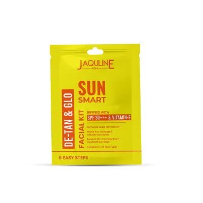 Jaquline USA: Sun Smart DETAN & GLO Facial KIT32gm