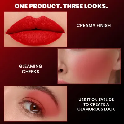 Jaquline USA: Pout Perfect Lip Souffle Red Velvet 04
