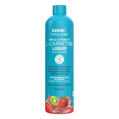 GNC: Liquid L-Carnitine 3000mg Strawberry Kiwi | 450 ml