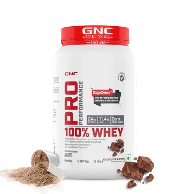 GNC: Pro Performance 100% Whey Protein Powder | Chocolate Supreme | 2 lbs