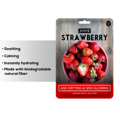 Jaquline USA: Strawberry Sheet Mask1N